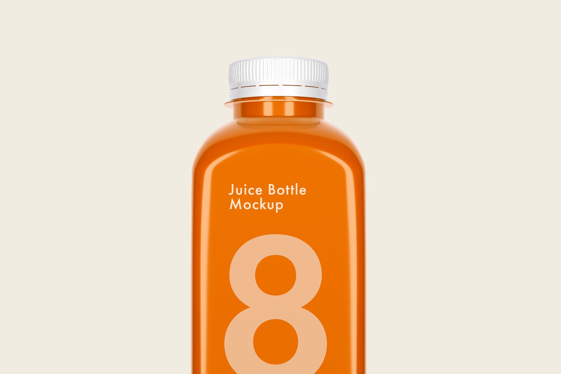 果汁饮料塑料瓶包装样机 Juice Drink Plastic Bottle Packaging Mockup_img_2