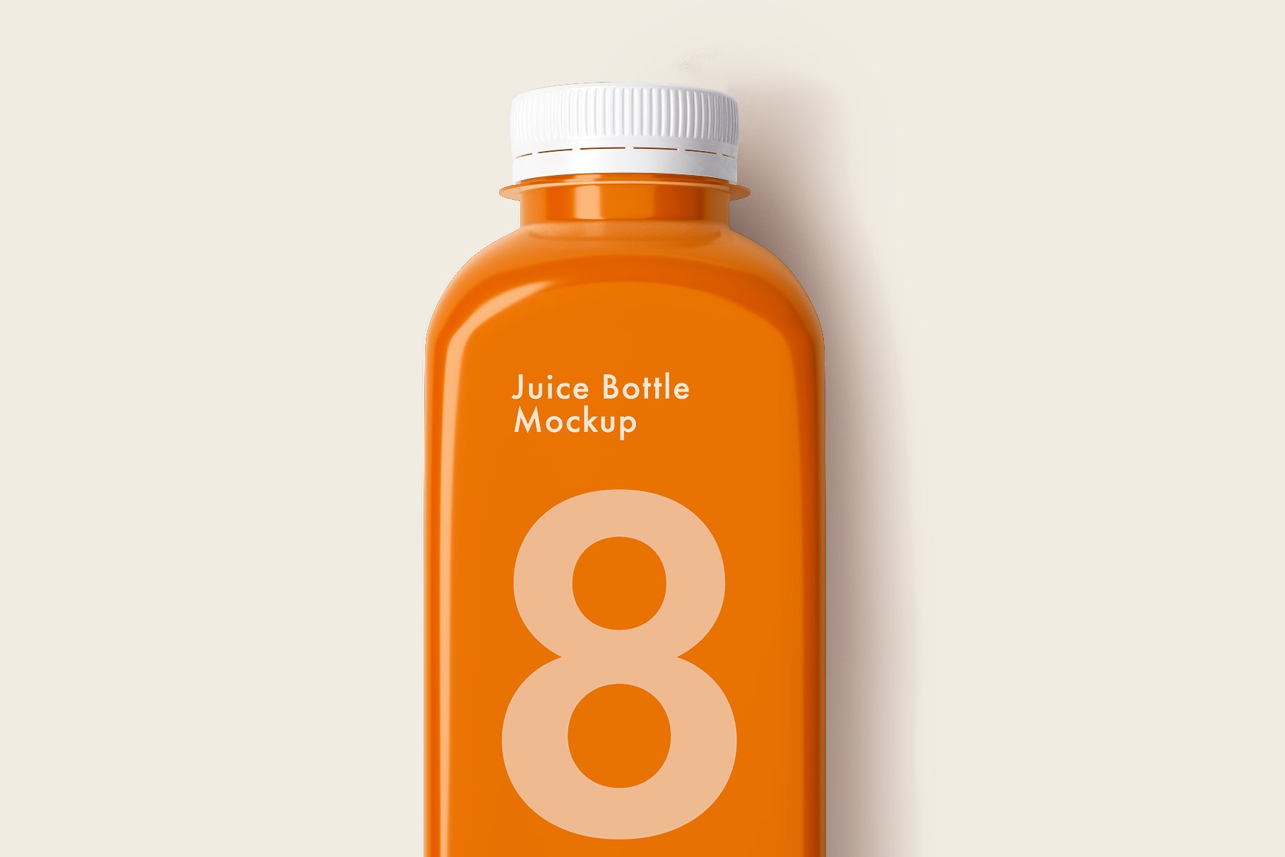 果汁饮料塑料瓶包装样机 Juice Drink Plastic Bottle Packaging Mockup_img_2