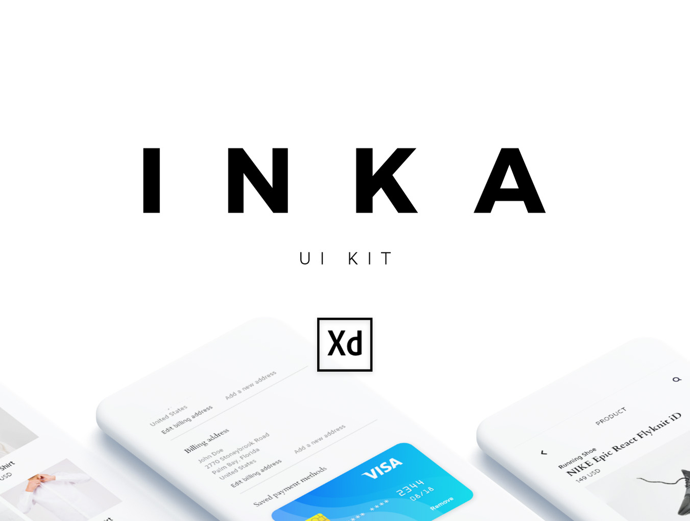 电子商务和在线商店设计的UI工具包 INKA iOS UI Kit_img_2