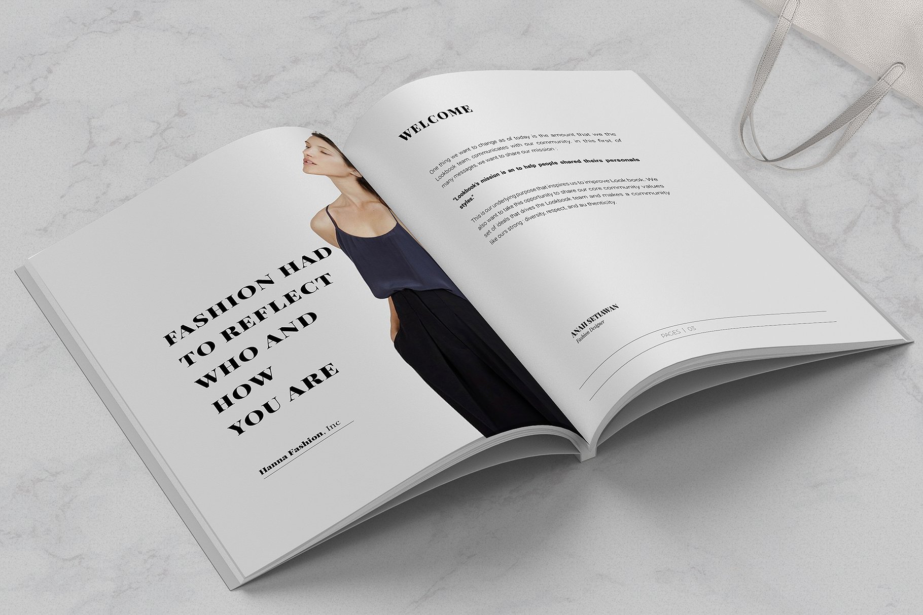 现代干净时尚的摄影杂志模板 Modern Clean And Stylish Photography Magazine Template_img_2