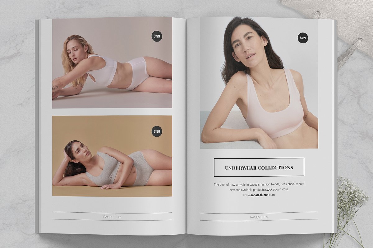 现代干净时尚的摄影杂志模板 Modern Clean And Stylish Photography Magazine Template_img_2