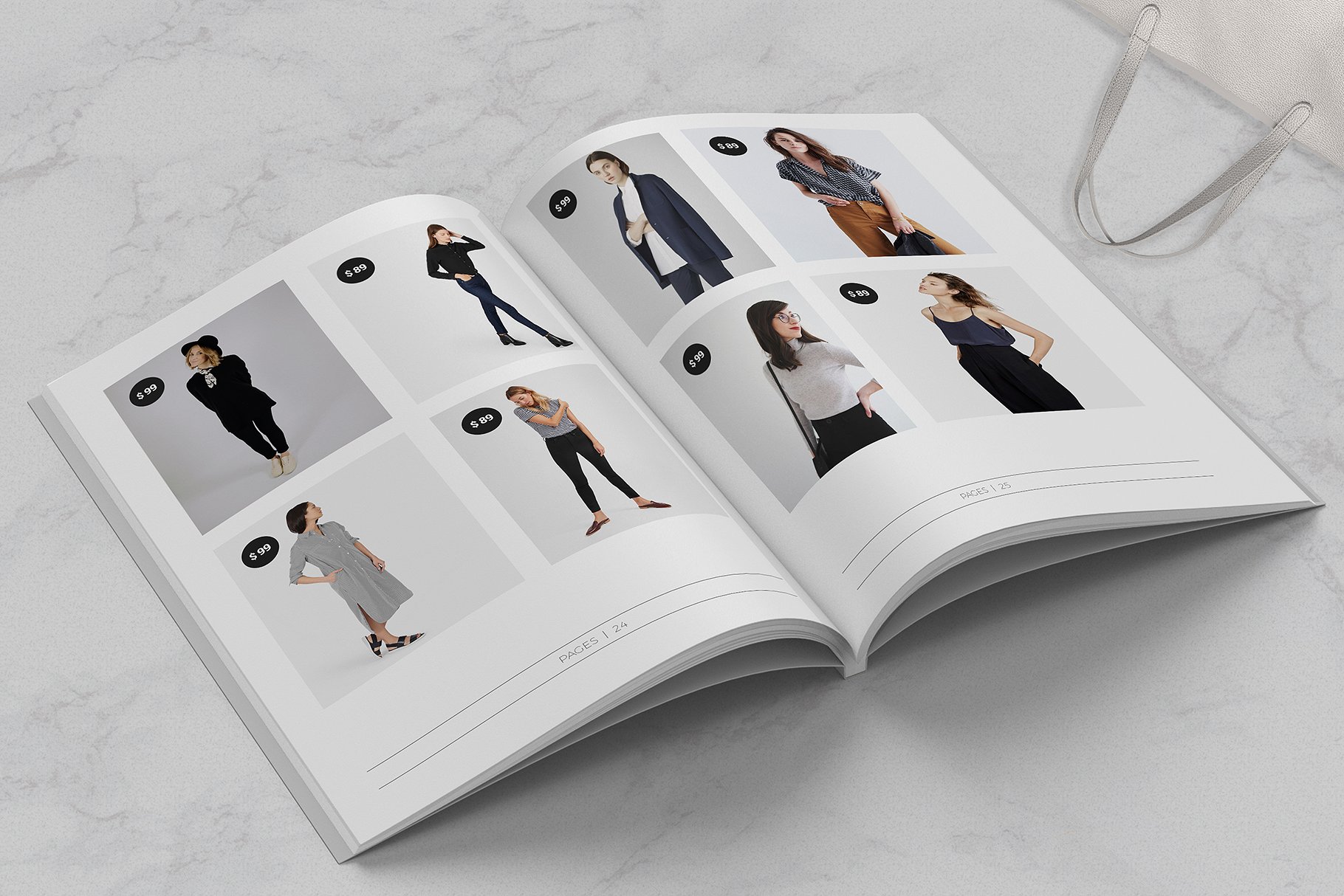 现代干净时尚的摄影杂志模板 Modern Clean And Stylish Photography Magazine Template_img_2