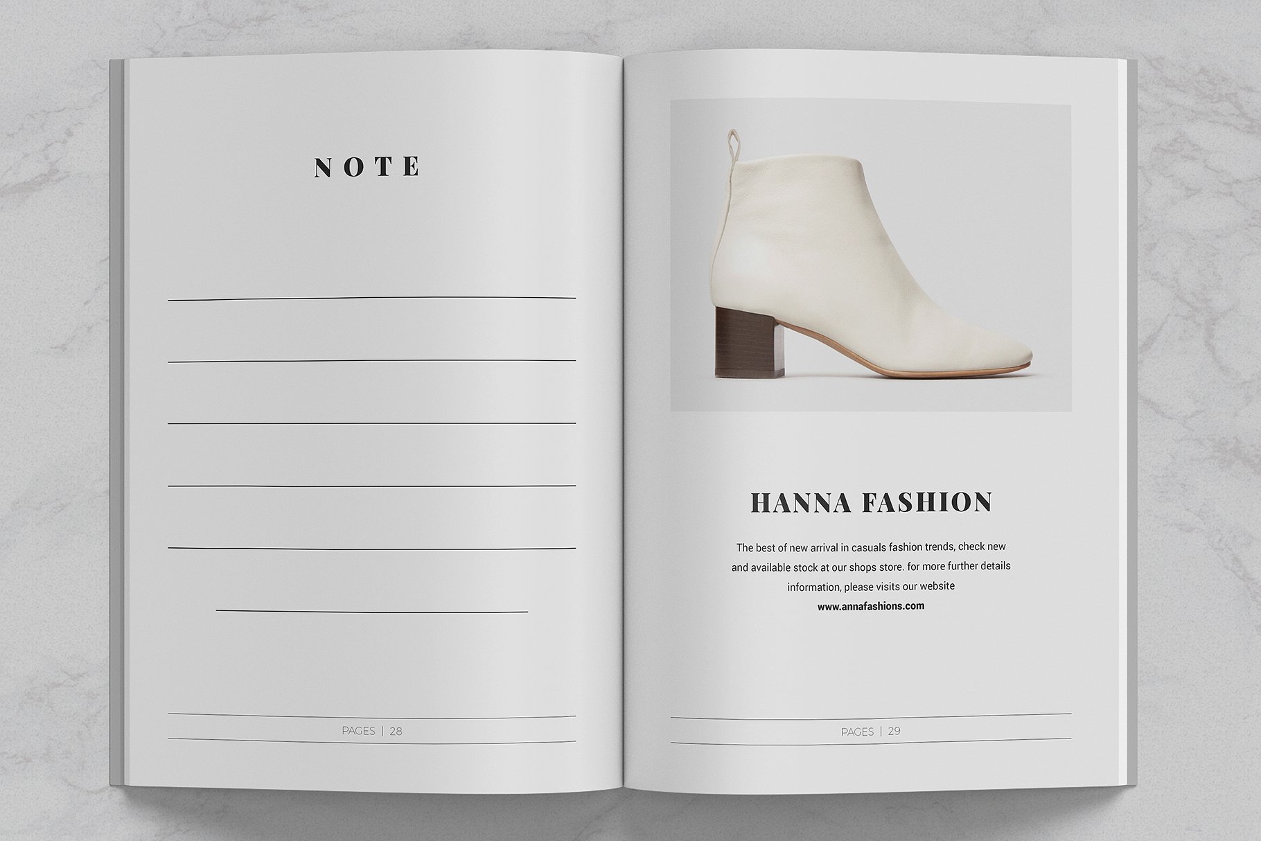 现代干净时尚的摄影杂志模板 Modern Clean And Stylish Photography Magazine Template_img_2