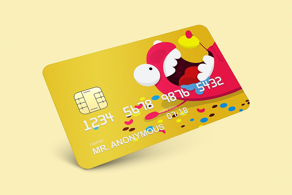 信用卡和借记卡样机 Credit & Debit Card Mockup_img_2