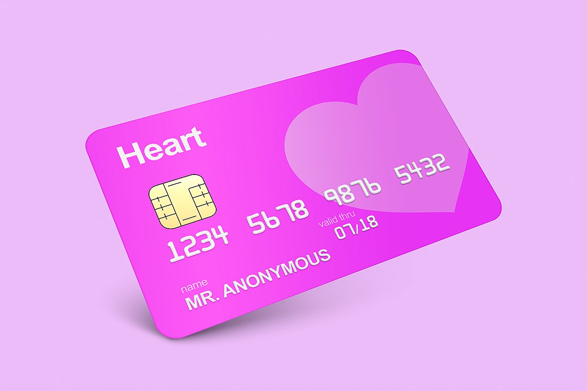 信用卡和借记卡样机 Credit & Debit Card Mockup_img_2