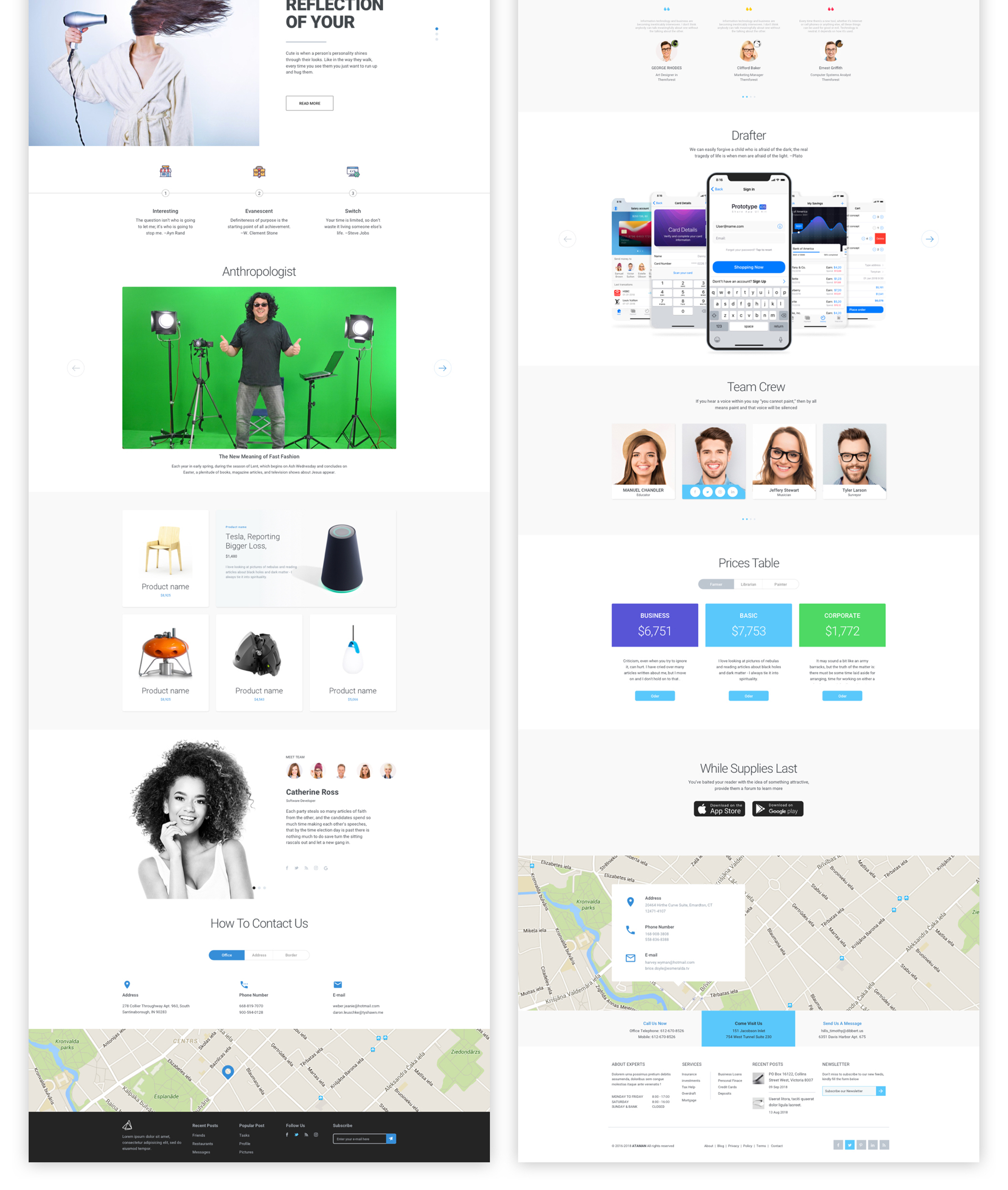 超巨量Web UI工具包大集合 Ataman Web UI Kit_img_2