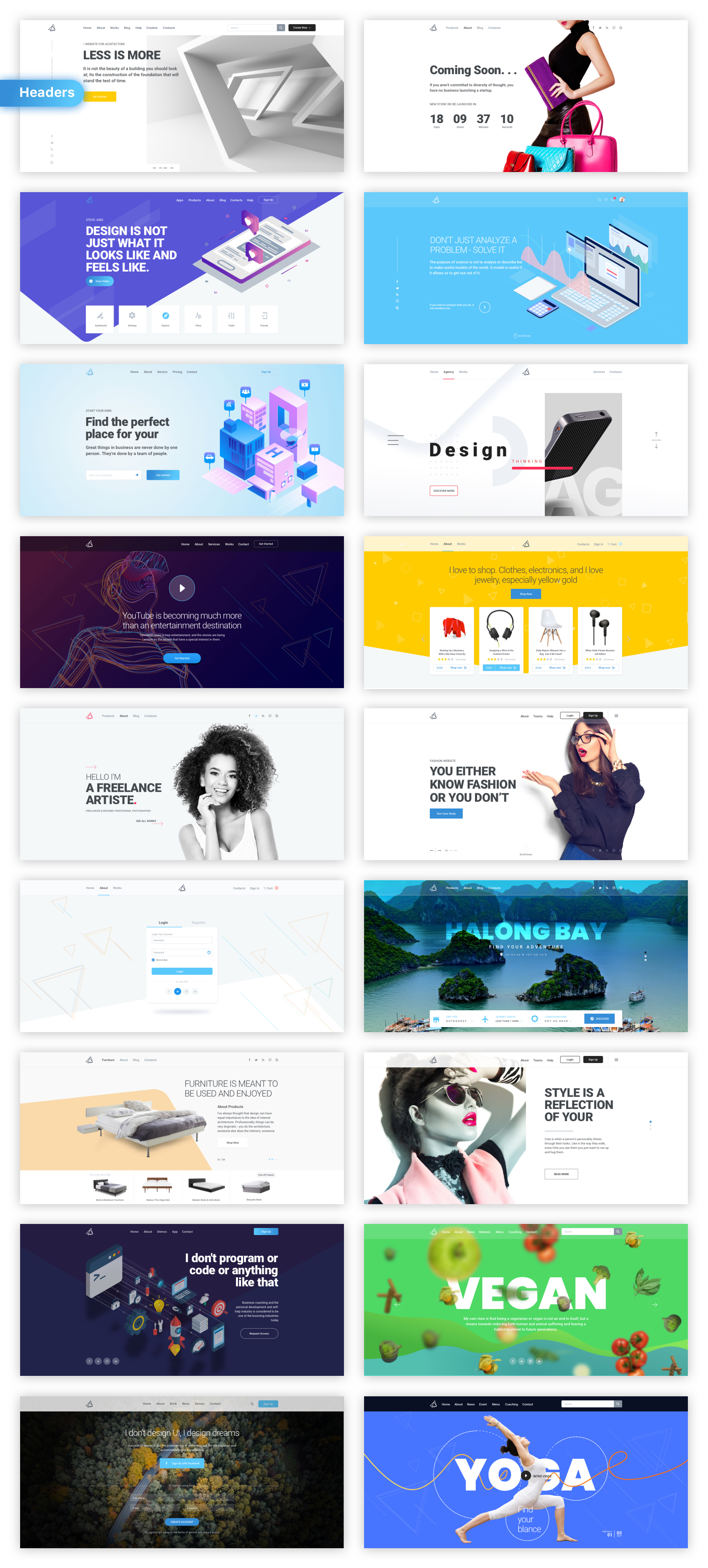 超巨量Web UI工具包大集合 Ataman Web UI Kit_img_2