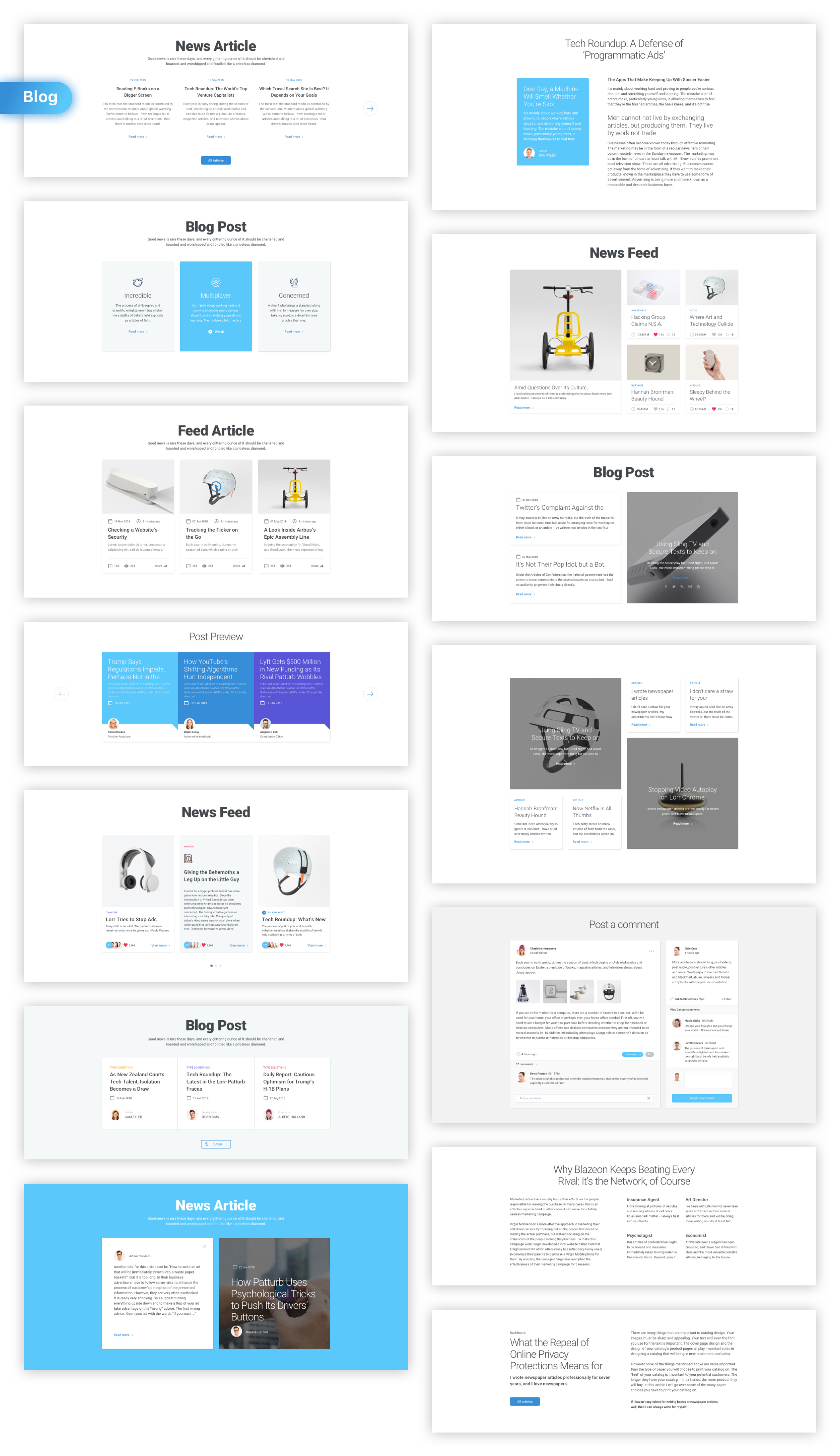 超巨量Web UI工具包大集合 Ataman Web UI Kit_img_2