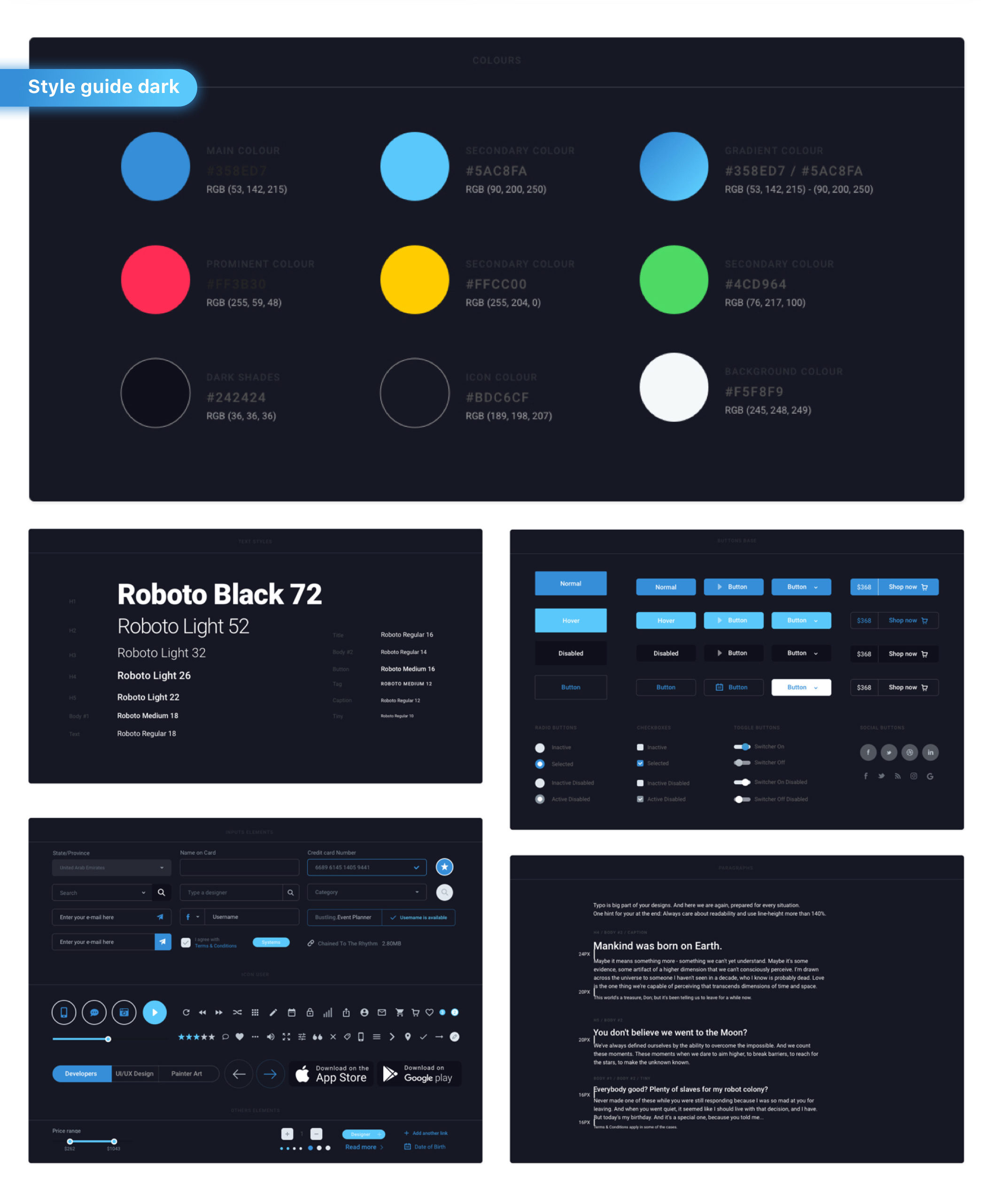 超巨量Web UI工具包大集合 Ataman Web UI Kit_img_2