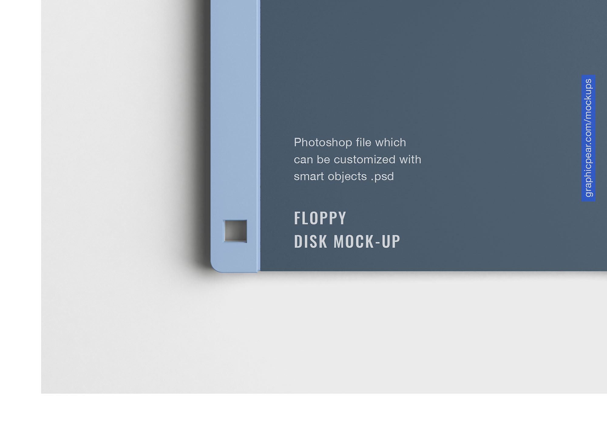 经典的电脑文件软盘样机 Floppy Disk Mockup_img_2