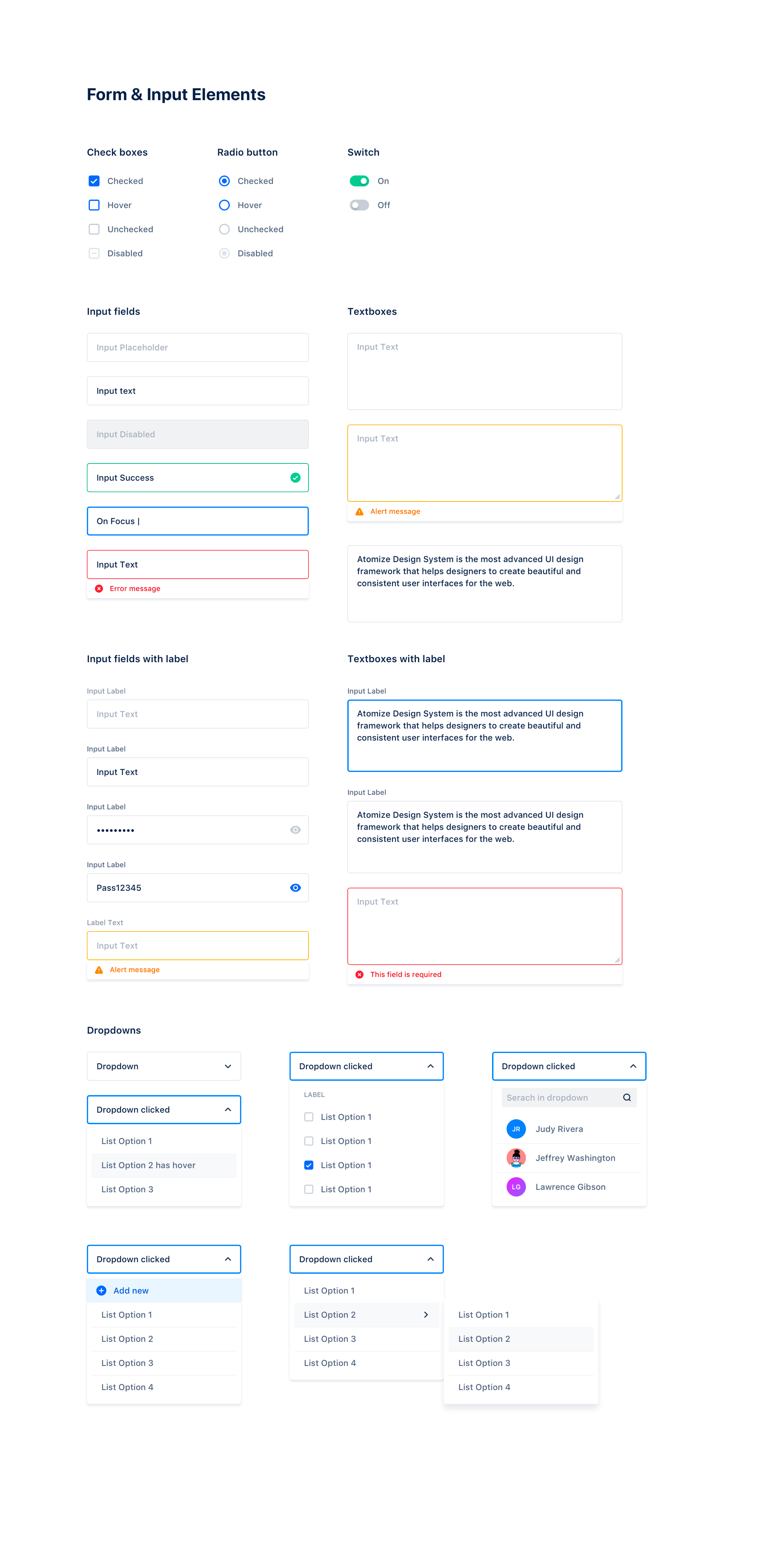 雾化设计系统用户界面UI套件 Atomize Design System_img_2