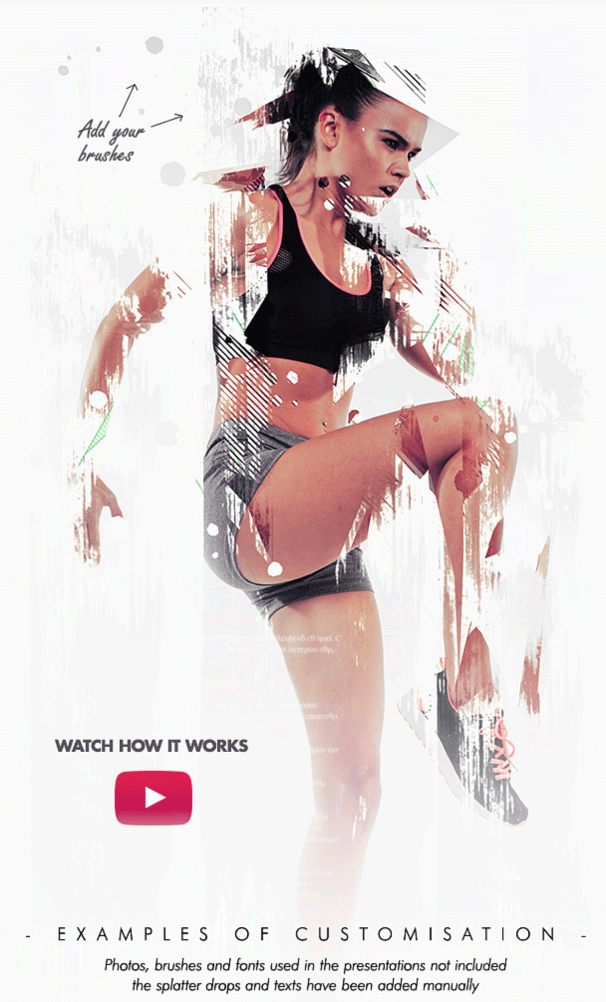 运动系列照片几何分散Photoshop动作 Geometric Dispersion FX Photoshop Actions_img_2