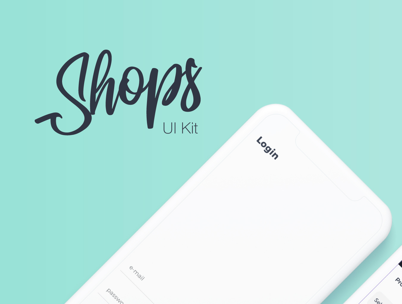 电子商务商店和多商店设计的UI工具包 Shops is a UI kit_img_2