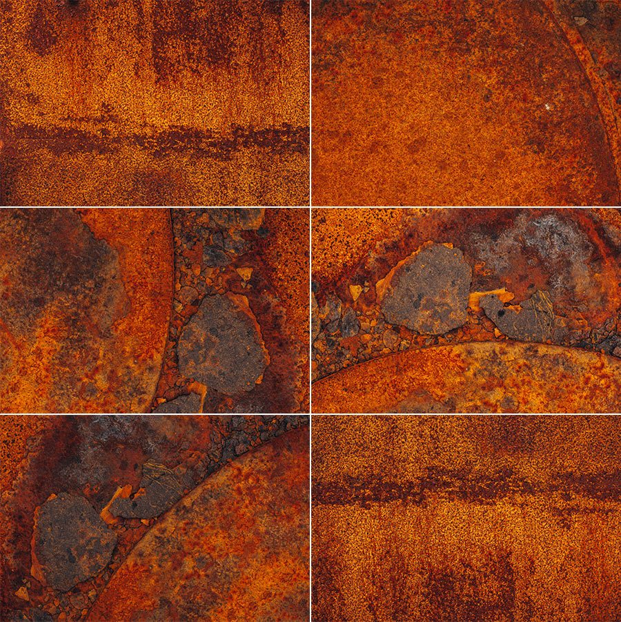 6款独特的生锈金属纹理 6 Unique Set Of Rusted Metal Textures_img_2