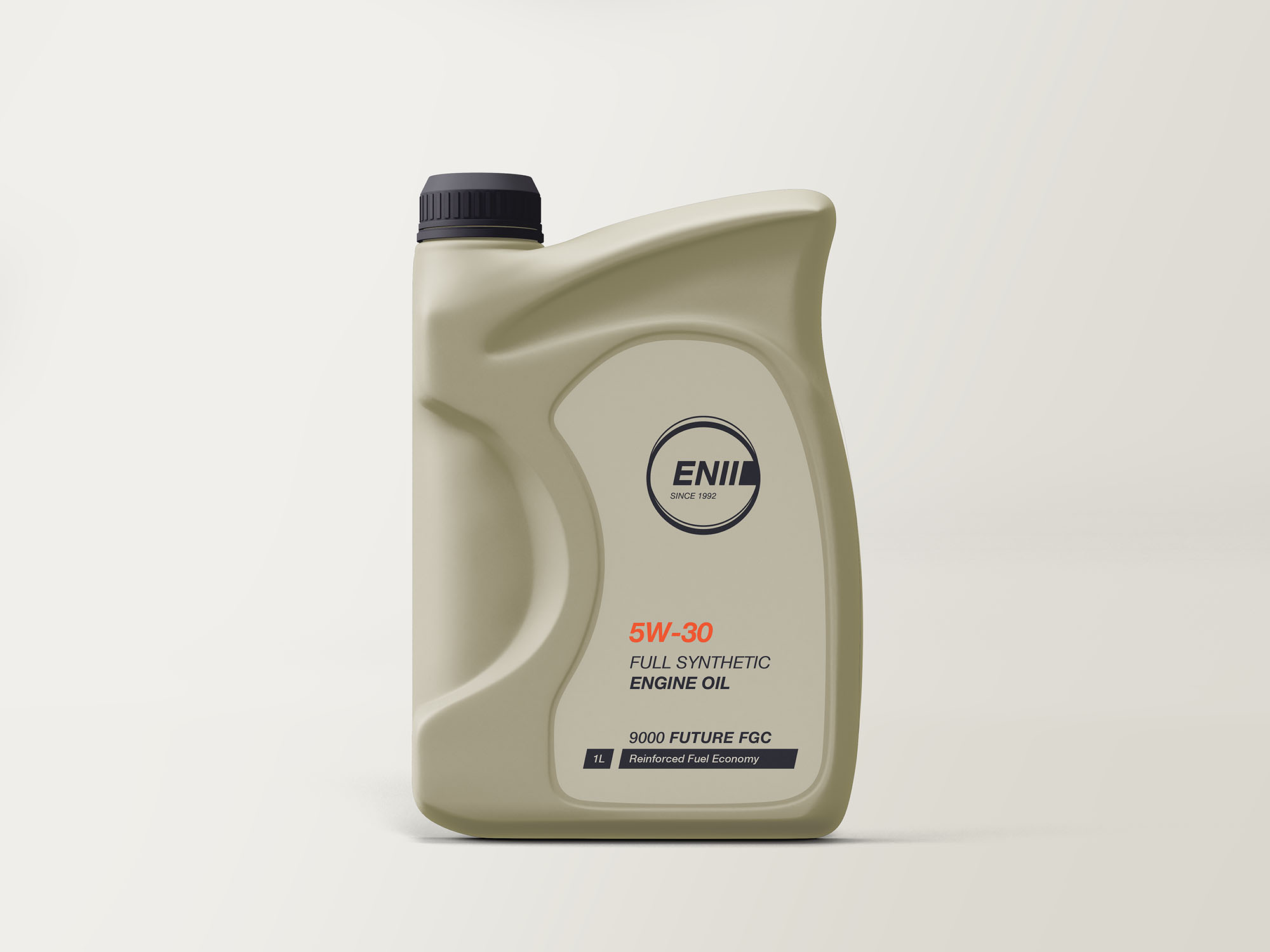 简单的PSD前置发动机油瓶样机 Engine Oil Bottle Mockup_img_2