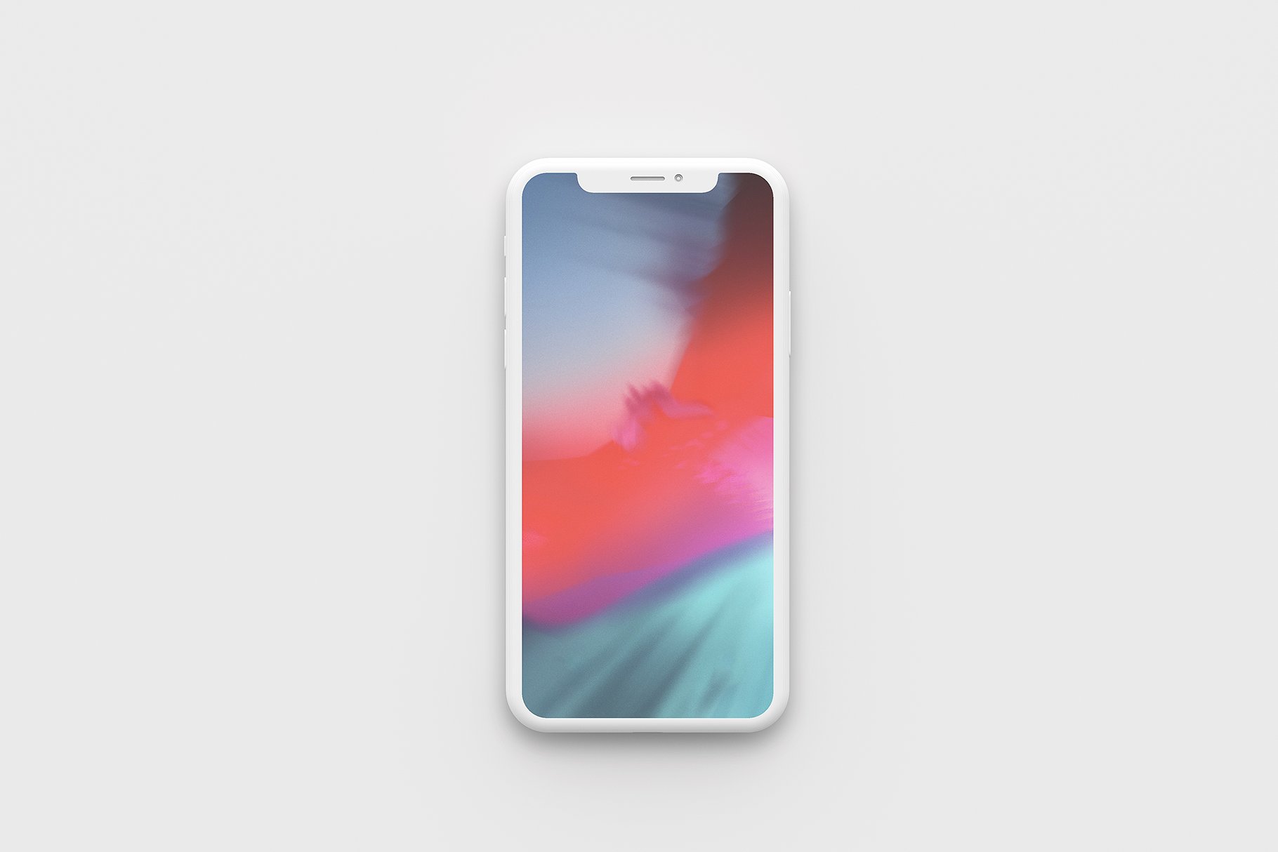 精致的多角度iPhone X样机套装 Minimal Clay iPhone X Mockups_img_2