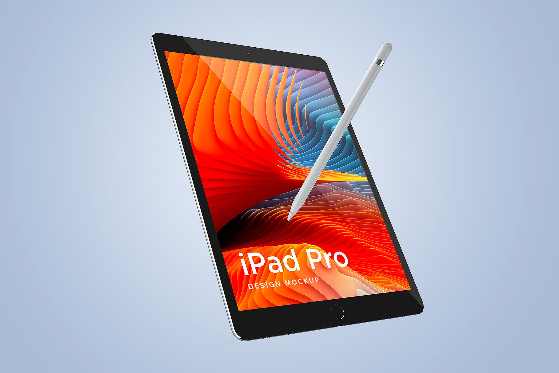 6K超高分辨率iPad Pro样机 iPad Pro Design Mockup_img_2