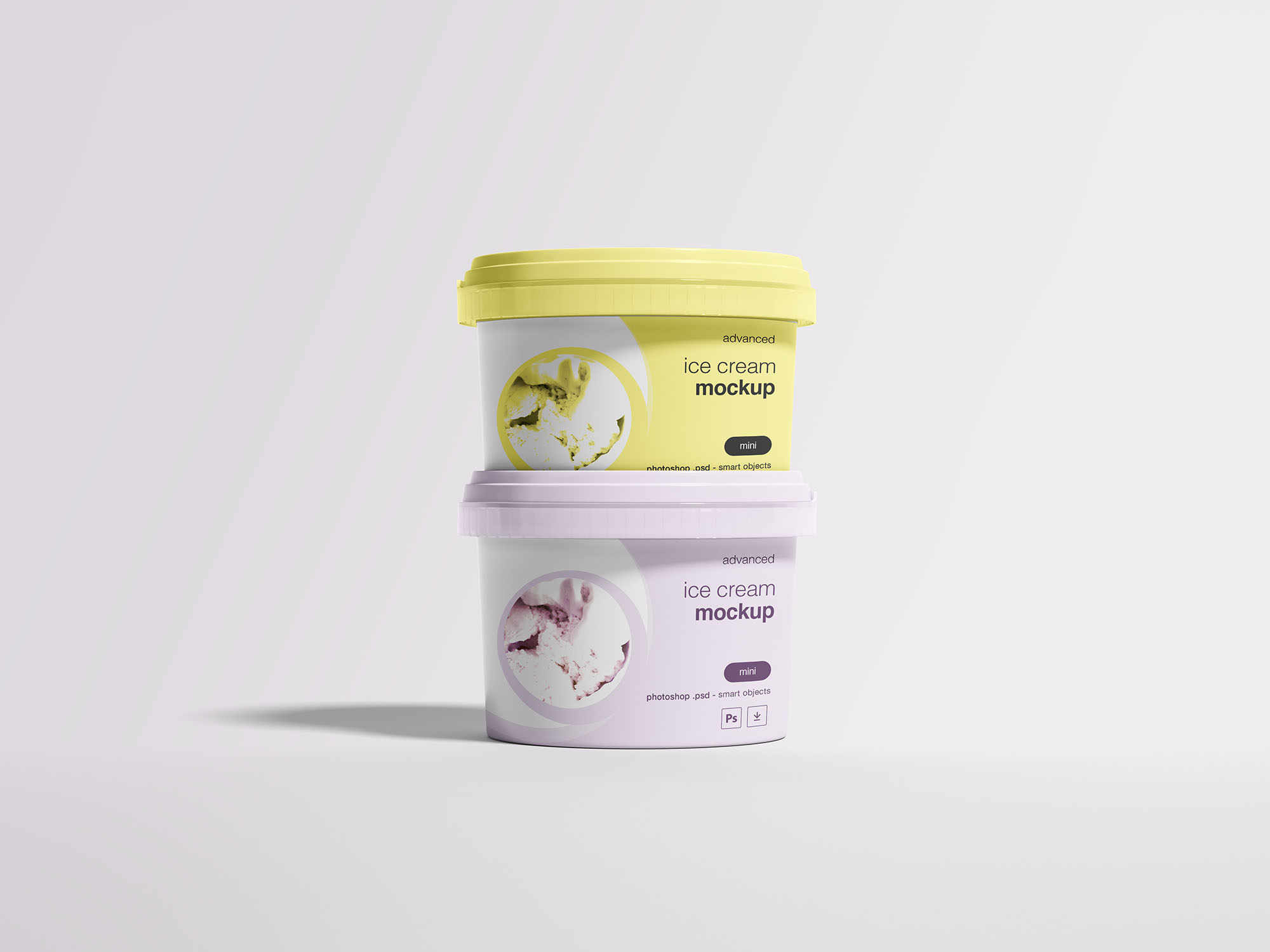 冰淇淋包装样机 Ice Cream Package Mockup_img_2