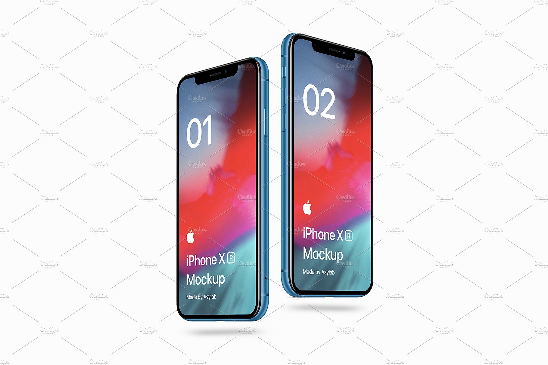 5k超清的iPhone XR 20样机场景 iPhone XR 20 Mockups Scenes_img_2