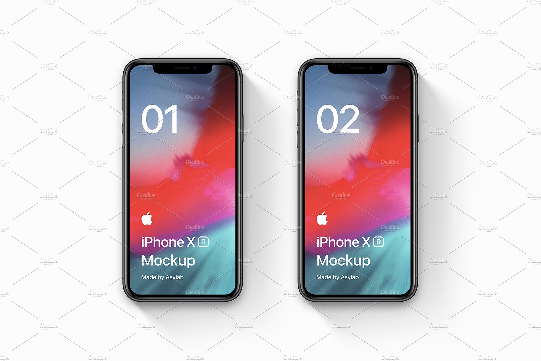 5k超清的iPhone XR 20样机场景 iPhone XR 20 Mockups Scenes_img_2