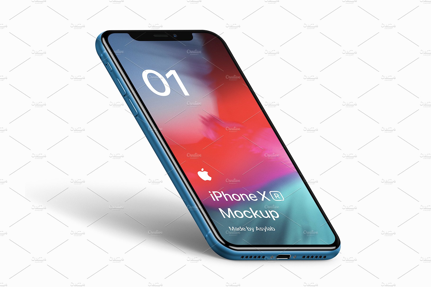 5k超清的iPhone XR 20样机场景 iPhone XR 20 Mockups Scenes_img_2