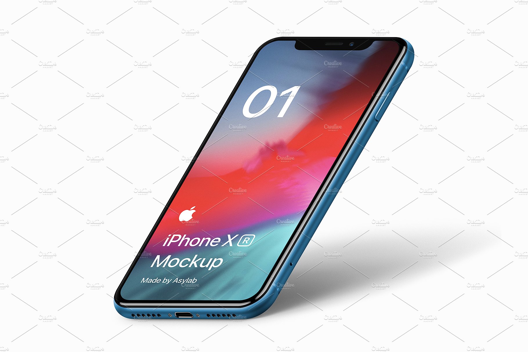 5k超清的iPhone XR 20样机场景 iPhone XR 20 Mockups Scenes_img_2