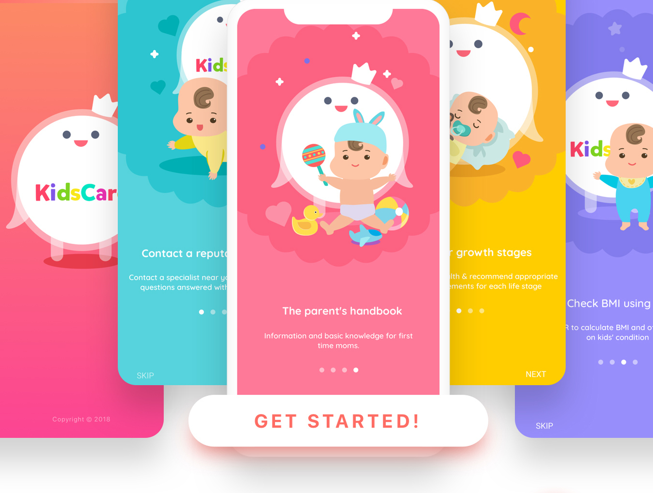 儿童保健利用UI套件 Kids Care UI Kit_img_2