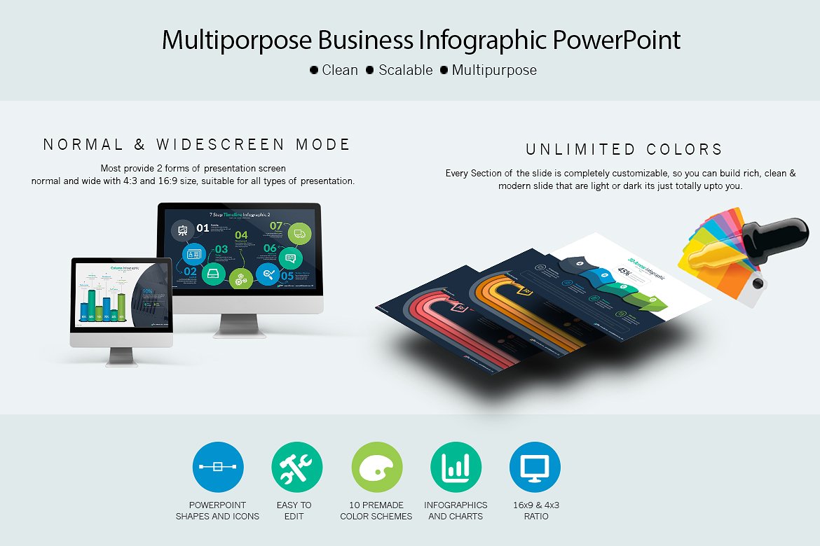 15000页超超级多功能客户信息图表PPT模板 15000 PowerPoint Presentation Template_img_2