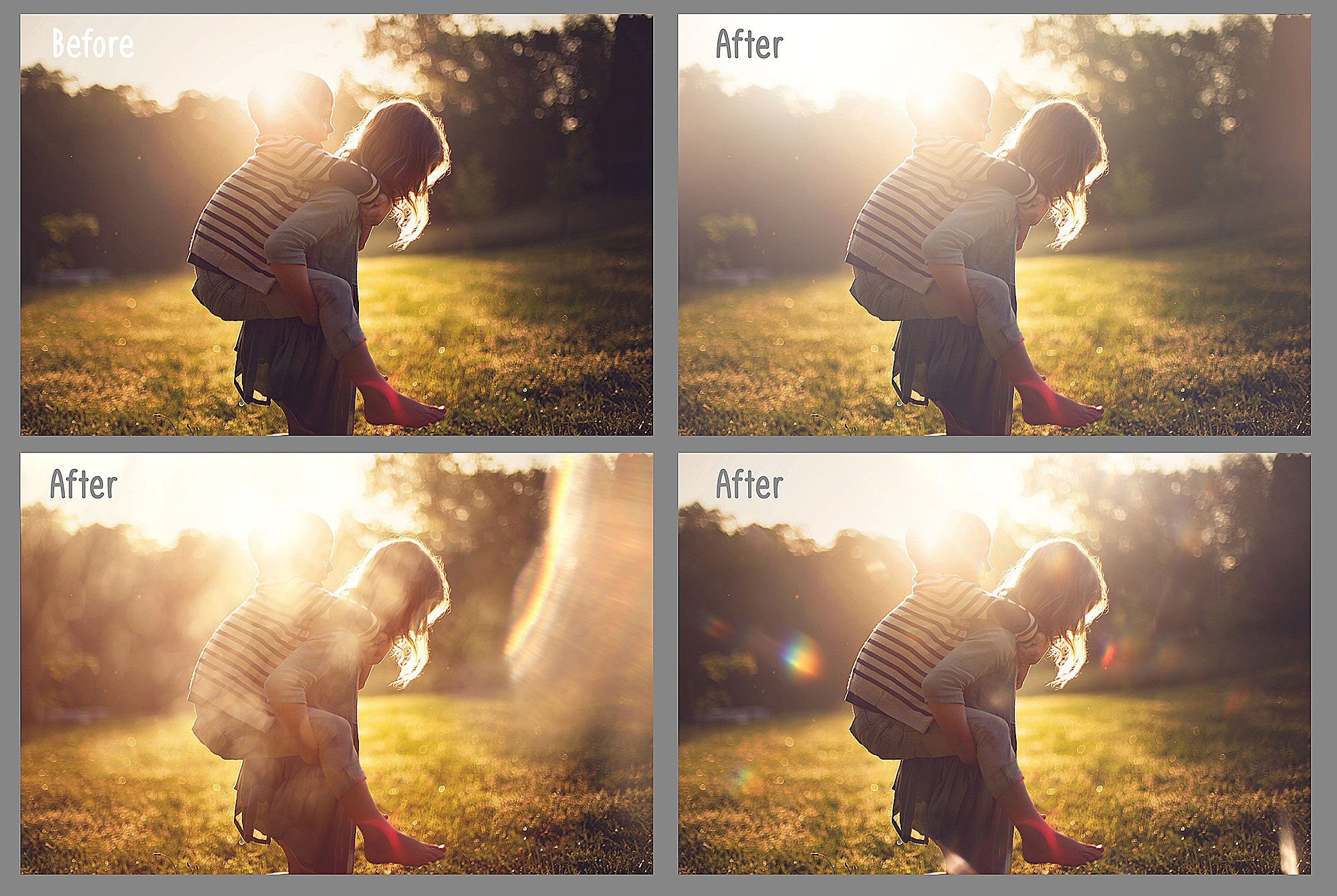 100种太阳耀斑和霾背景叠层素材 100 Sun Flare & Haze Overlays_img_2