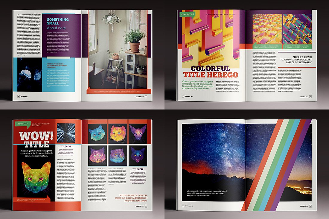 15个畅销专业杂志和小册子模板 15 InDesign Magazines Brochures_img_2