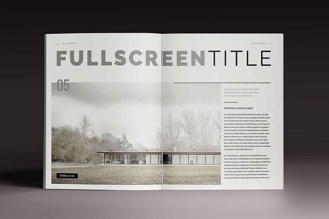 15个畅销专业杂志和小册子模板 15 InDesign Magazines Brochures_img_2
