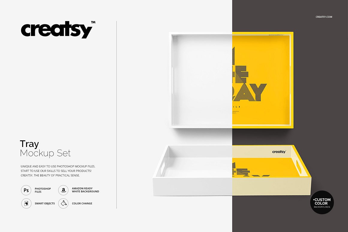 托盘样机套装 Tray Mockup Set_img_2