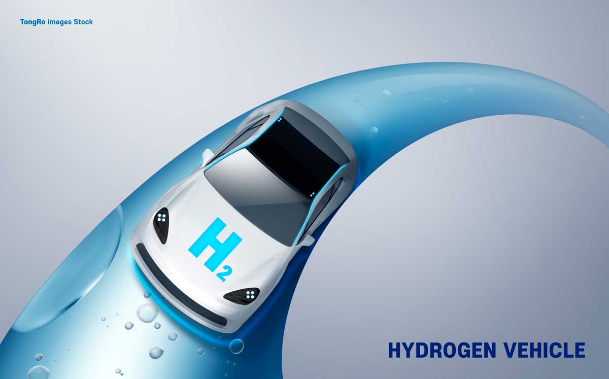 12款创意氢气新能源汽车电车主视觉KV海报设计PS分层源文件模板 Hydrogen new energy vehicle poster插图3