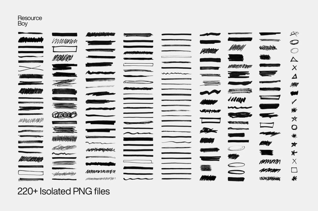 free-redaction-textures-png-transparent-background-02