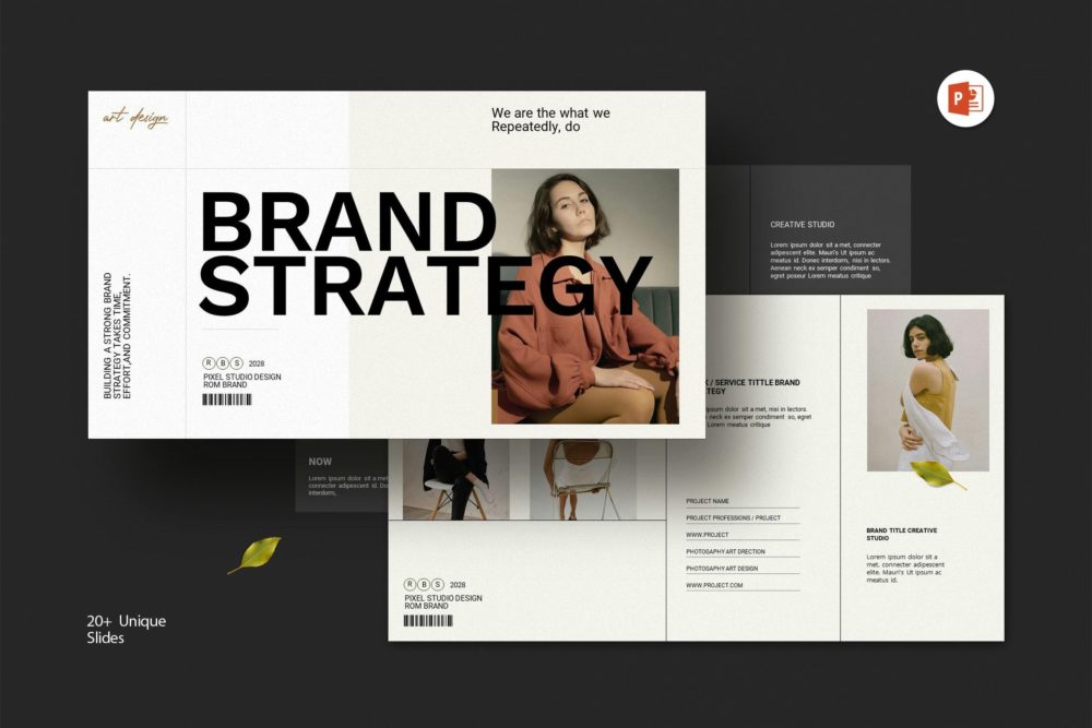 现代简约品牌营销策划演示文稿设计Keynote+ppt模板 Brand Strategy Keynote+PowerPoint插图