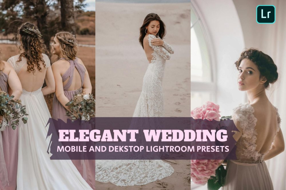 优雅电影婚礼博主摄影照片调色Lightroom预设 Elegant Wedding Lightroom Presets Dekstop Mobile插图