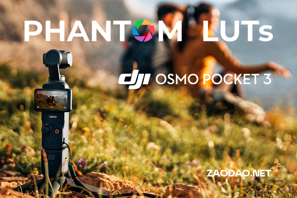 大疆Osmo Pocket 3转阿莱色彩视频调色LUT预设 JOEL FAMULARO – Phantom LUTs for Osmo Pocket 3插图