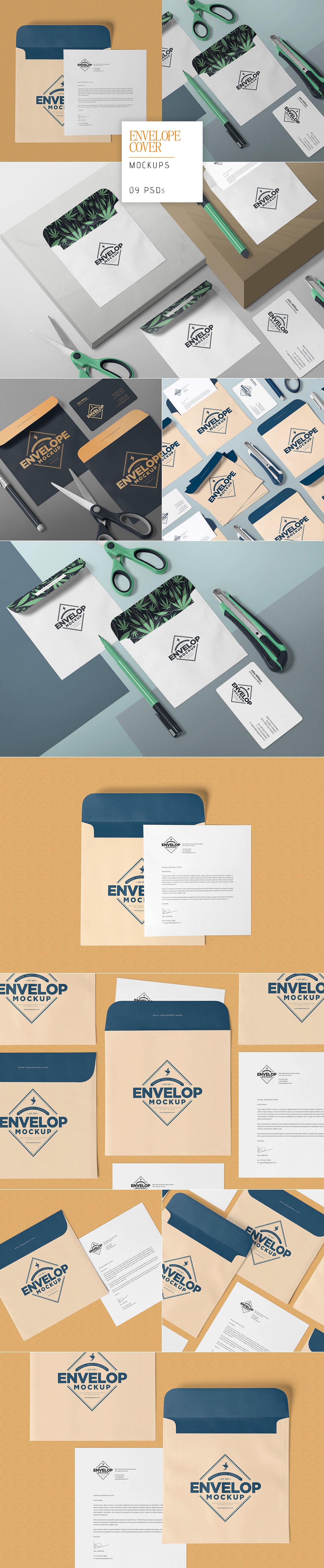 111款华丽的办公文具样机集[5.91 Gb] 111 Stationery Mockups Bundle_img_1