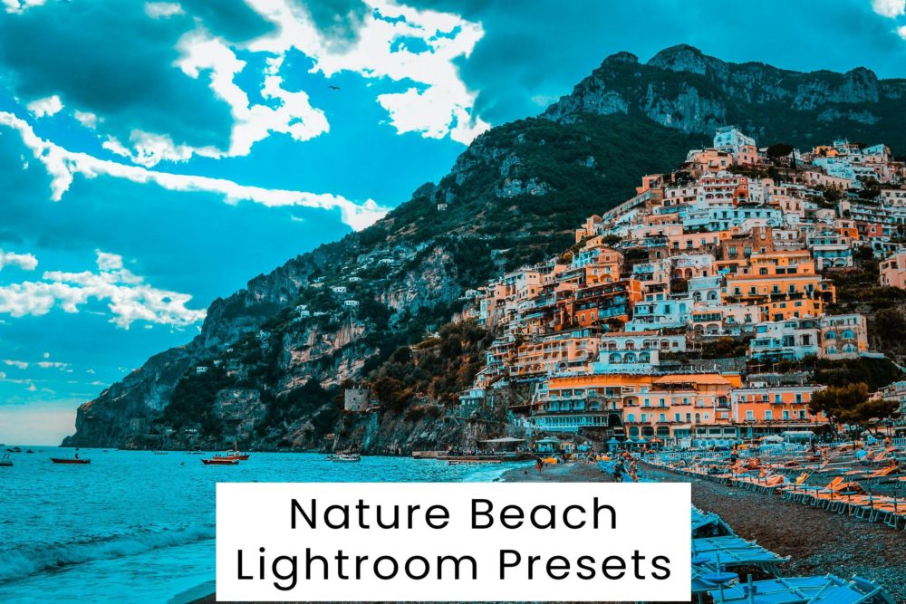 复古怀旧赛博朋克皮肤润饰摄影照片调色Lightroom预设 Nature Beach Lightroom Presets插图