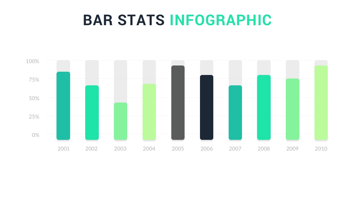 图表样式丰富的PPT模板 Free Infographic Powerpoint Template_img_3