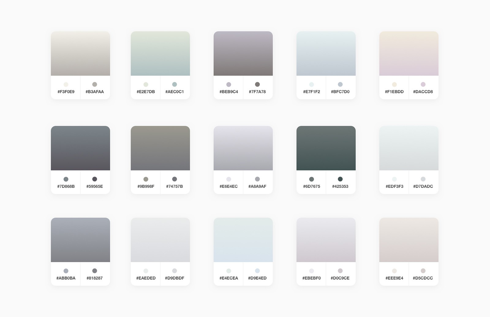 Sketch 渐变配色方案 Neutral Gradients for Sketch_img_3