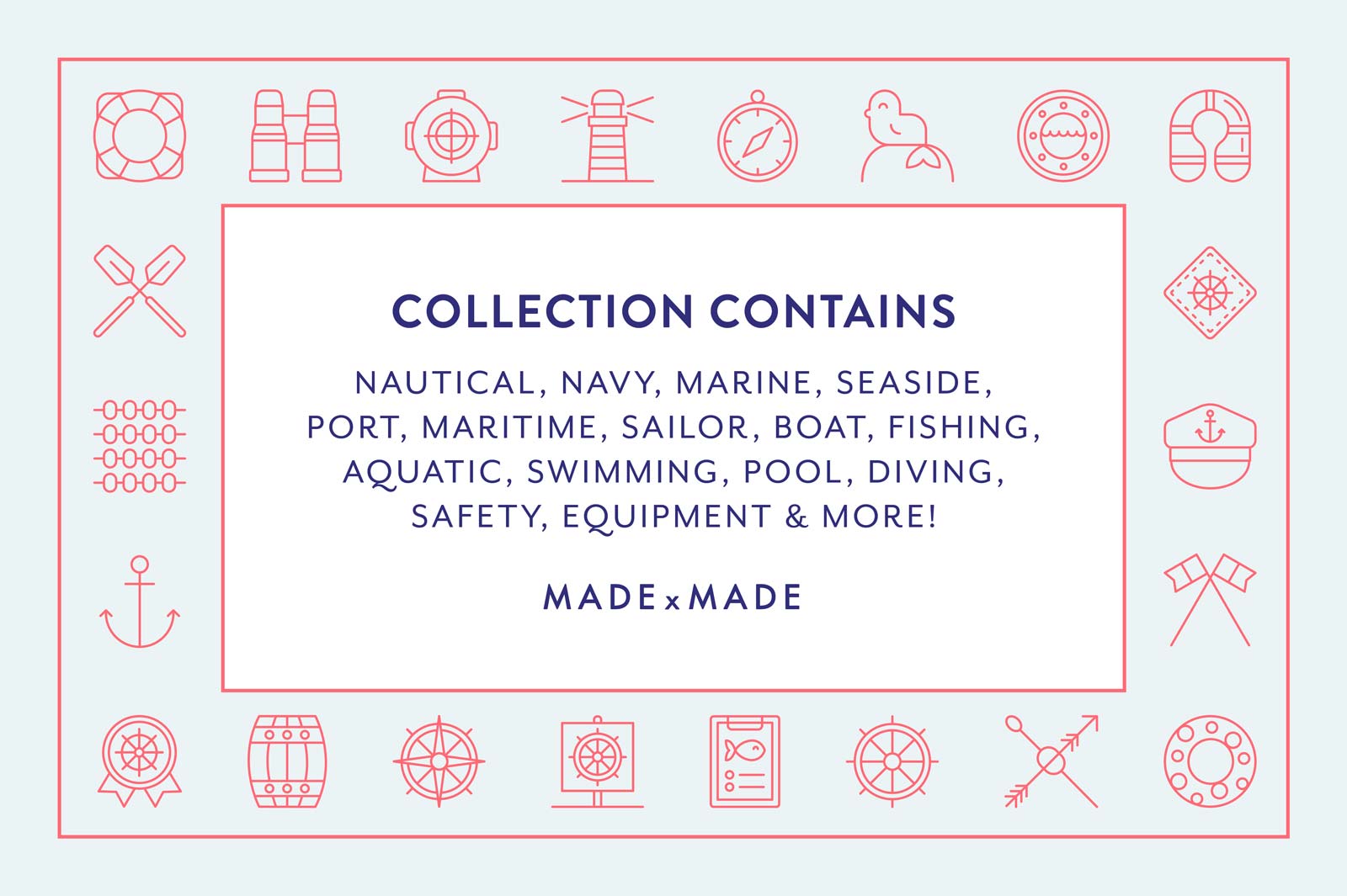 40个航海主题图标 40 Free Nautical Icons_img_3