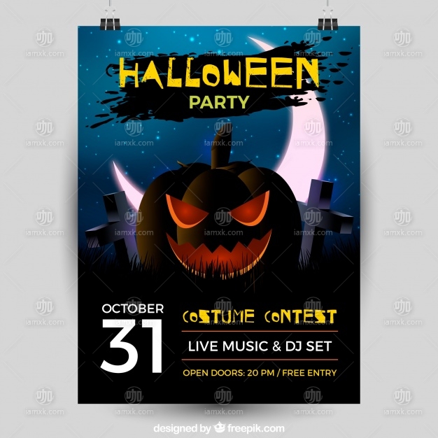 万圣节主题海报集 Halloween posters_img_3