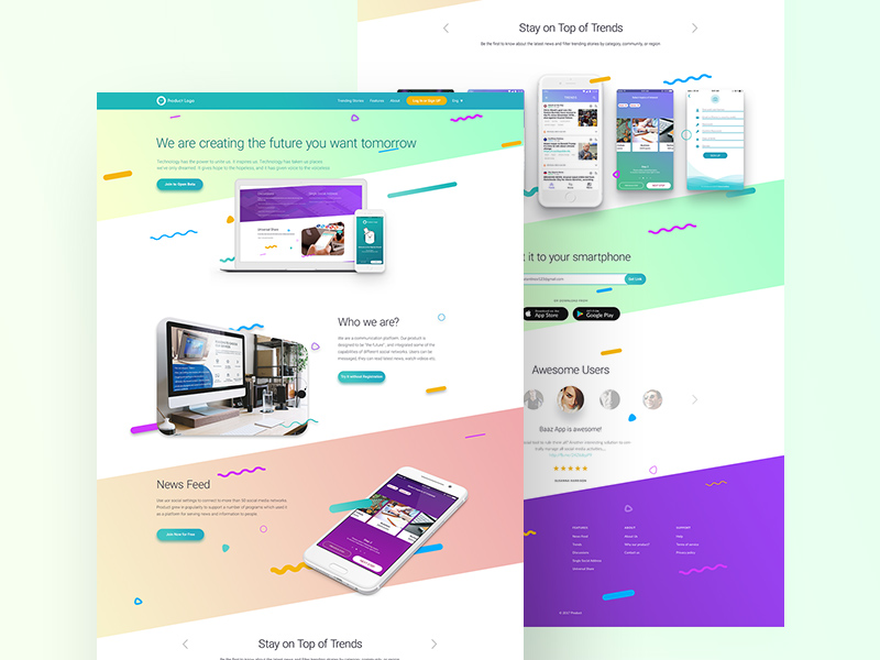 网站设计展示样机 Free Website Mockup_img_3