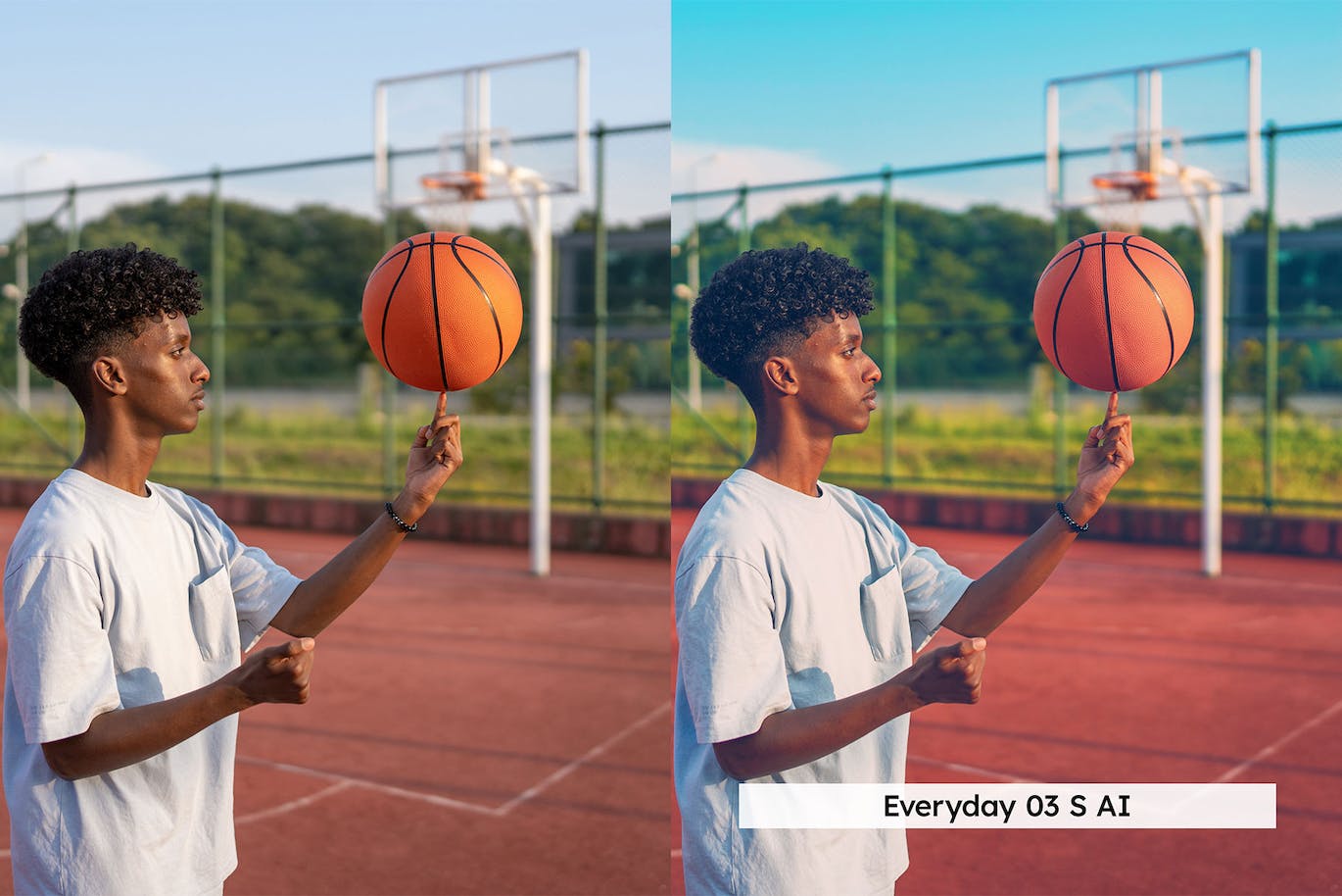 20款户外运动篮球运动比赛LR预设和LUT预设 20 Basketball Lightorom Presets and LUTs_img_1