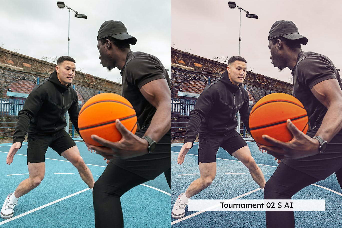 20款户外运动篮球运动比赛LR预设和LUT预设 20 Basketball Lightorom Presets and LUTs_img_1