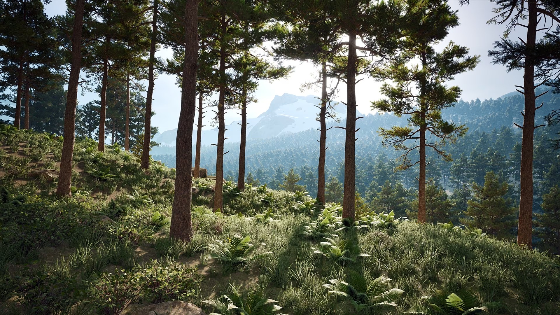 UE素材 海岛山林瞭望塔以及内部结构环境游戏模型环境模型 Lookout Tower_kkzbb5