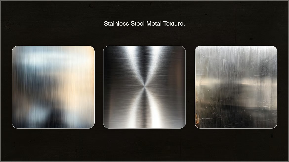 10种高分辨率不锈钢金属纹理做旧金属纹理免扣图素材 10 Stainless Steel Metal Texture_Bh8Hhy