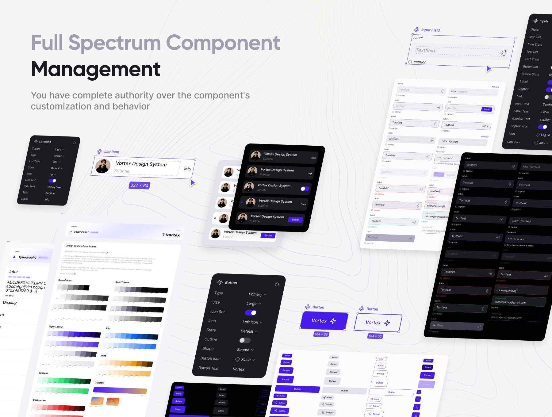 340+屏多功能多组件全球银行金融APP钱包支付相关移动应用UI套件 Vortex Design System UI Kit & FinCore Banking App_img_1