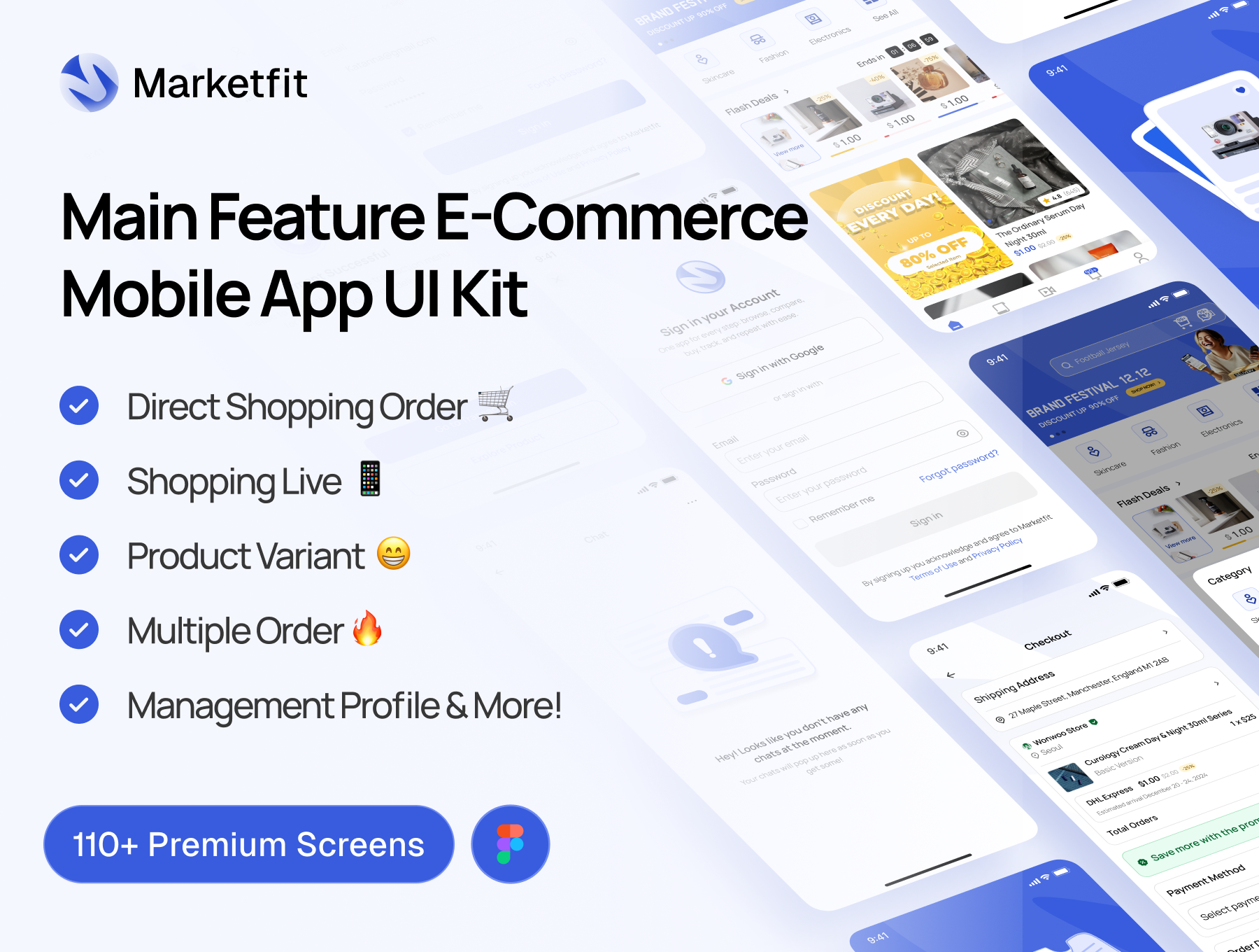 Marketfit - E-Commerce Mobile App UI Kit_img_1